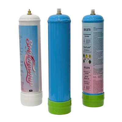 Tanc carregador de crema N2O de 0,95 L
